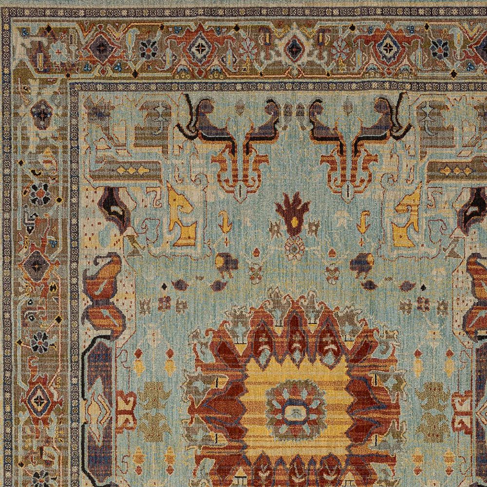 Karastan Pandora Covetous 2&#39;4&quot; x 7&#39;10&quot; Blue Runner, , large