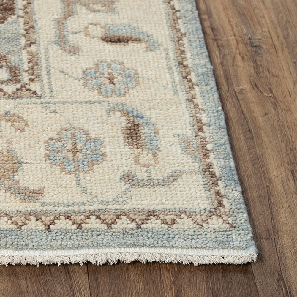 RIZZY Belmont 6&#39; x 9&#39; Grey, Brown, Ivory and Blue Area Rug, , large