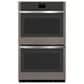 GE Appliances 2-Piece Kitchen Package with Fingerprint Resistant Slate 30" Smart Built-In Double Wall Oven and Stainless Steel 30" Gas Cooktop, , large