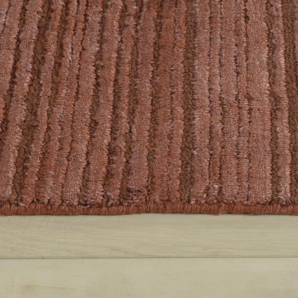 RIZZY Luxe Burnt Sienna 8'6" x 11'6" Area Rug, , large