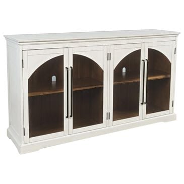 Waltham Archdale 4-Door Accent Cabinet in Antique White, , large