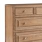 Universal Furniture Weekender 8-Drawer Dresser and Mirror in Sand Dune and Natural Rattan, , large