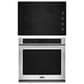 Maytag 2-Piece Kitchen Package with 30" Wide Single Wall Oven with True Convection and 36" Electric Cooktop in Stainless Steel and Black, , large