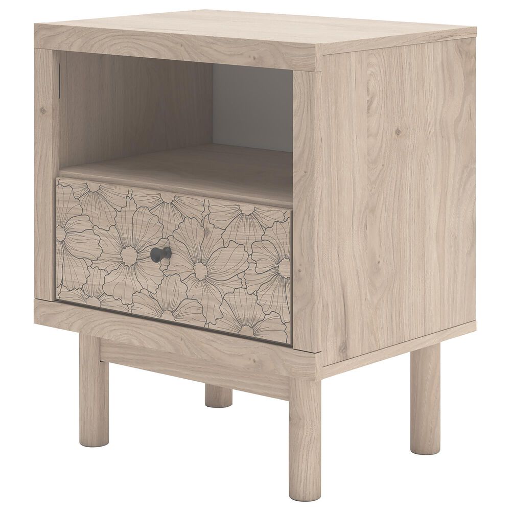 Ashley Arloster 1-Drawer Nightstand in Tan, , large