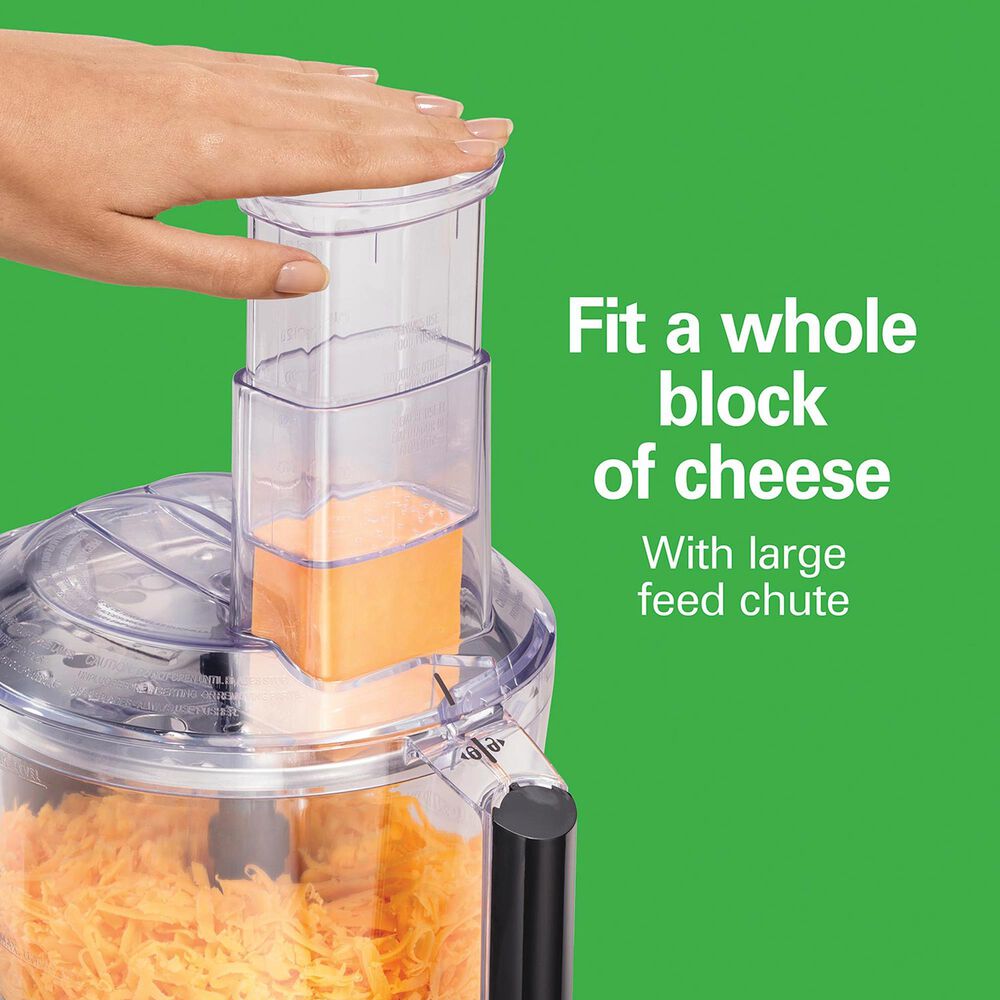 Hamilton Beach 10 Cup Food Processor & Vegetable Chopper Silver NFM