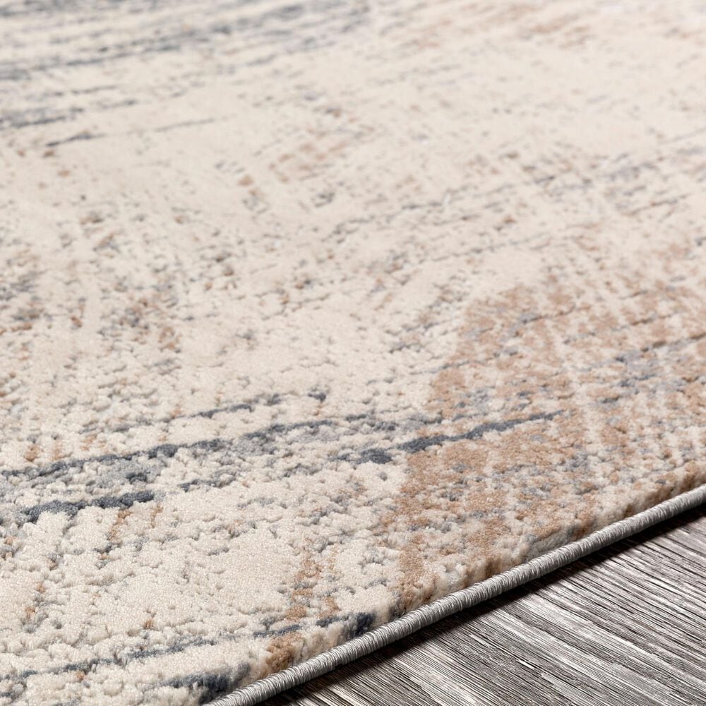 Surya Alpine 7&#39;10&quot; x 10&#39;2&quot; Charcoal, Medium Brown, Taupe, Gray and Light Gray Area Rug, , large