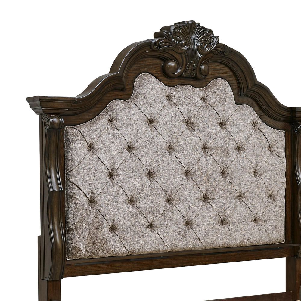 Millenium Maylee California King Upholstered Bed in Dark Brown, , large