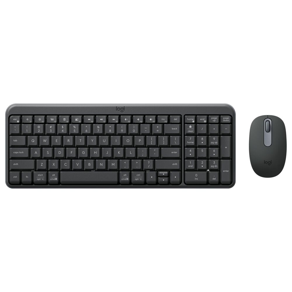 Logitech MK250 Compact Bluetooth Wireless Keyboard and Mouse Combo in Graphite, , large