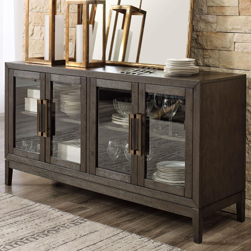 Ashley Burkhaus Server in Dark Brown, , large