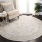 Safavieh Isabella 6"7" Round Cream and Beige Area Rug, , large