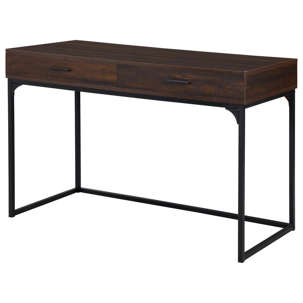 Carolina Chair and Table Horatio Computer Desk in Elm/Black, , large