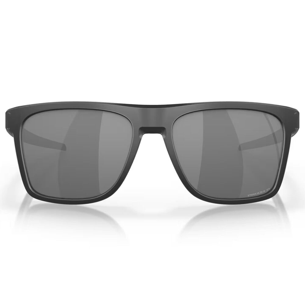 Oakley Men&#39;s Sunglasses with Prizm Black Polarized Lenses in Matte Black Ink, , large