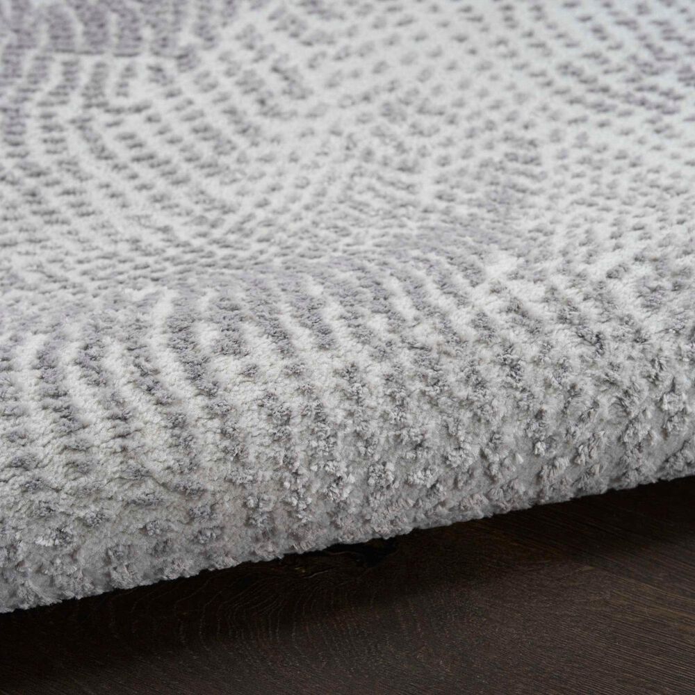 Nourison Central Park West CEP01 Grey 2&#39;2&quot; x 7&#39;6&quot; Runner, , large