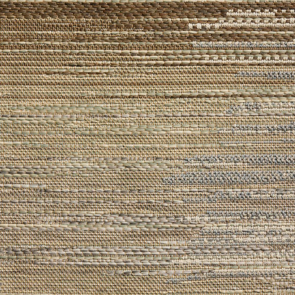 Loloi Saylor Earth and Natural 7'6" Round Indoor/Outdoor Area Rug, , large