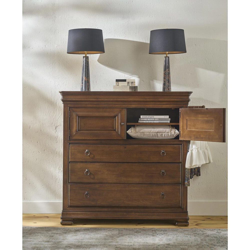 Universal Furniture New Lou 5-Drawer Dressing Chest in Cognac, , large