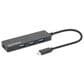 Manhattan 4-Port USB 3.0 Type-C Hub in Black, , large