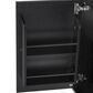 HOMLUX 86" Kitchen Island with Extendable Dining Table in Black, , large