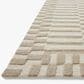 Chris Loves Julia x Loloi Bradley 7"9" x 9"9" Ivory and Beige Area Rug, , large