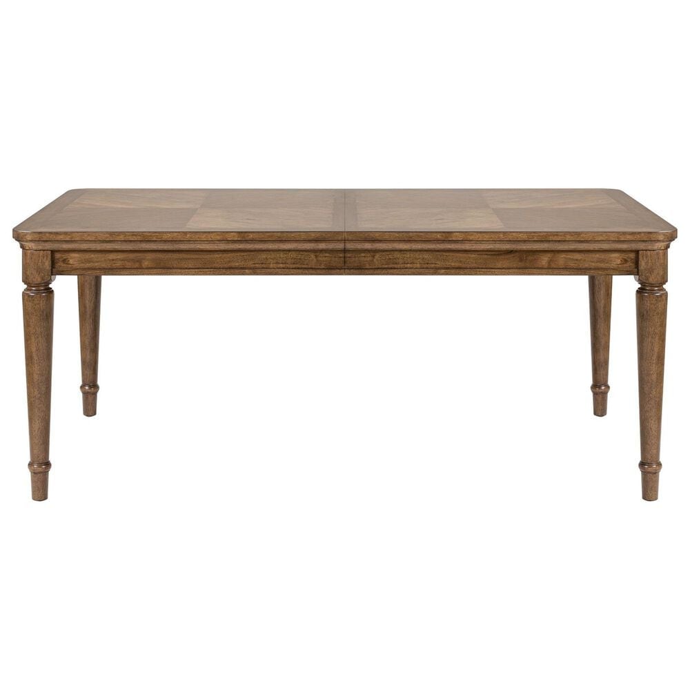 Belle Furnishings Harrison Heights Extendable Dining Table in Sienna - Table Only, , large