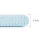 Malouf Weekender Gel Memory Foam with Reversible Cooling Cover King Pillow, , large