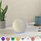 HP Echo 4th Gen in Glacier White + Ring A19 Smart Bulb, , large
