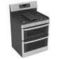 GE Appliances 30" Freestanding Gas Double Oven Range with Convection in Stainless Steel, , large