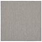 Nourison Courtyard Ivory and Charcoal 5" Square Indoor/Outdoor Area Rug, , large