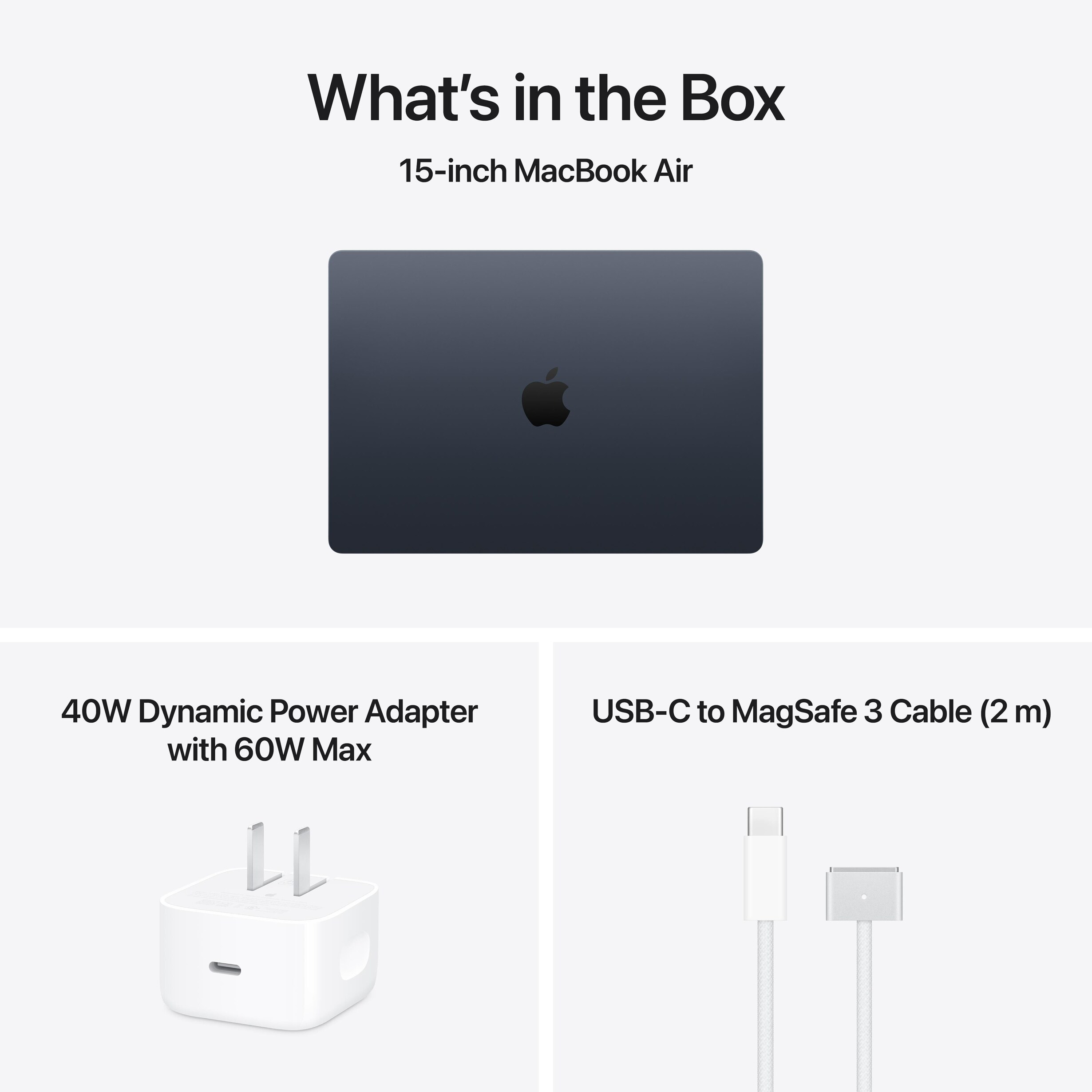 Apple MacBook Air 15-inch Laptop M5 chip - 10 Core CPU - 10 Core