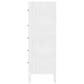 Butler Specialty Company Nora 5-Drawer Tall Dresser in White, , large