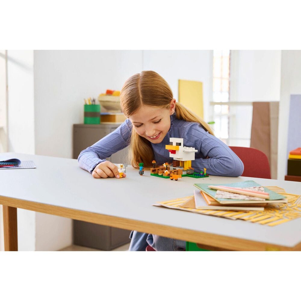 LEGO Minecraft Chicken Farm Building Set, , large