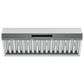 Forno Palazzo 48" Wall Mount Range Hood in Stainless Steel, , large