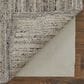 Feizy Navaro 7"9" x 9"9" Gray and Brown Area Rug, , large
