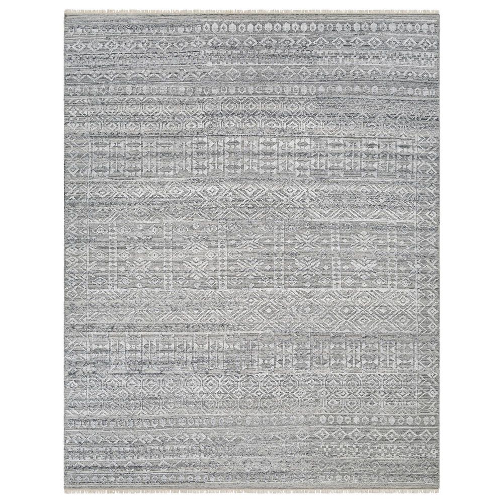 Surya Pompei Charcoal, Black, White, Light Slate, Beige and Teal 10&#39; x 14&#39; Area Rug, , large
