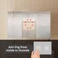 Lexora Home Vellum 48" x 32" LED Vanity Mirror, , large