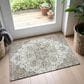 Dalyn Rug Company Silk Road Ivory, Beige, Taupe, Gold, Gray and Copper 2"6" x 3"10" Area Rug, , large