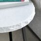 Slatehouse Zara Accent Table in Black and White, , large