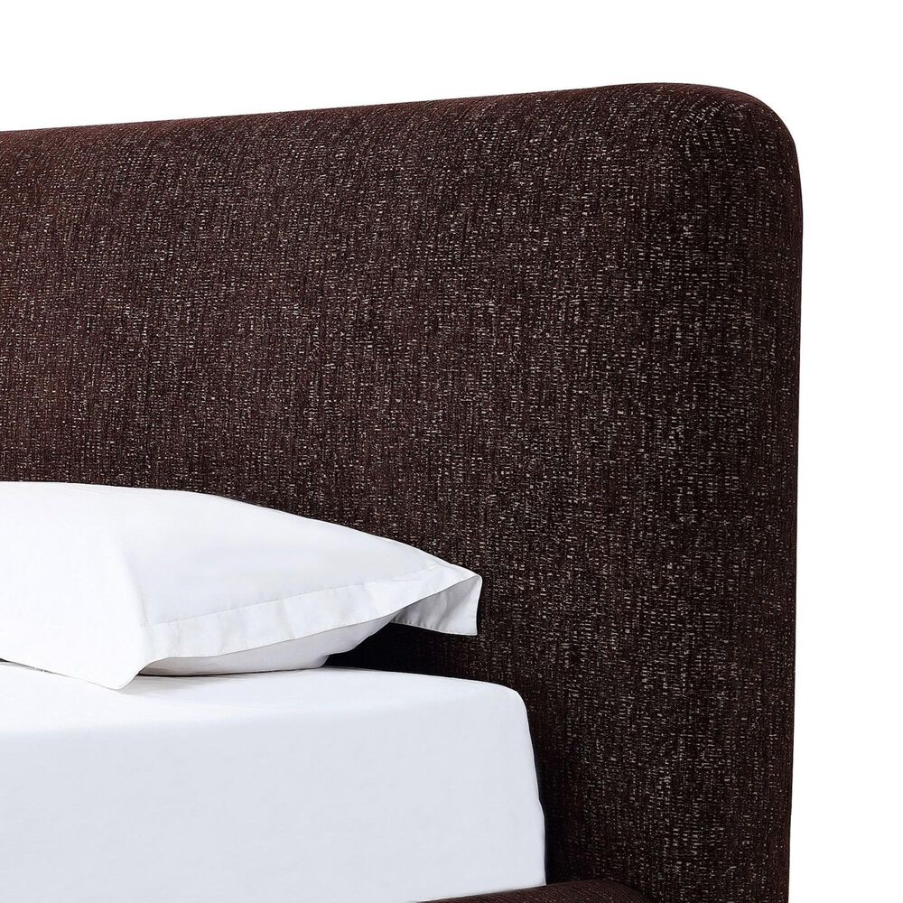 37B Anansi Mocoa Queen Upholstered Platform Bedframe in Mongoose, , large