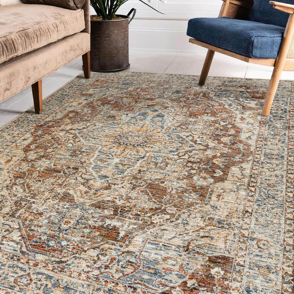 Dalyn Rug Company Bergama 7&#39;10&quot; x 10&#39; Spice Area Rug, , large