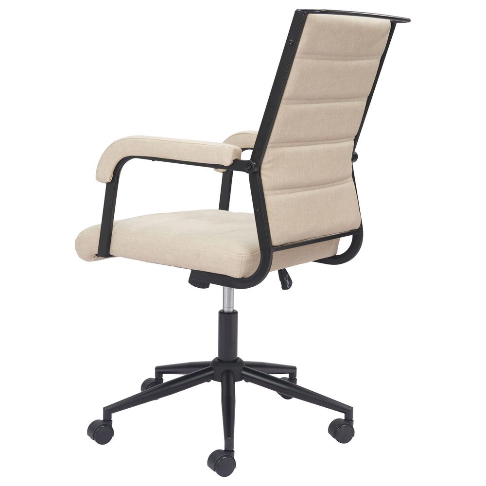 Zuo Modern Auction Office Chair in Black, , large