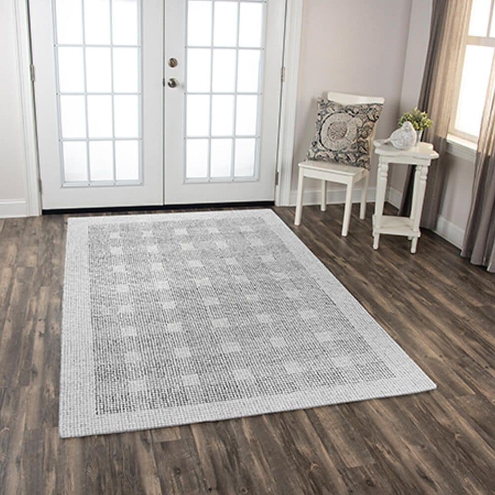 RIZZY Taylor TAY893 7&#39;9&quot; x 9&#39;9&quot; Gray Area Rug, , large