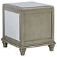 Ashley Chevanna End Table in Metallic Silvertone, , large