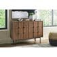 Ashley Juddins Accent Cabinet in Medium Brown, , large