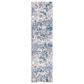 Safavieh Aston  ASN712 2" x 8" Grey and Navy Runner, , large