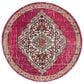 Safavieh Monaco MNC254D 5" Round Pink Area Rug, , large