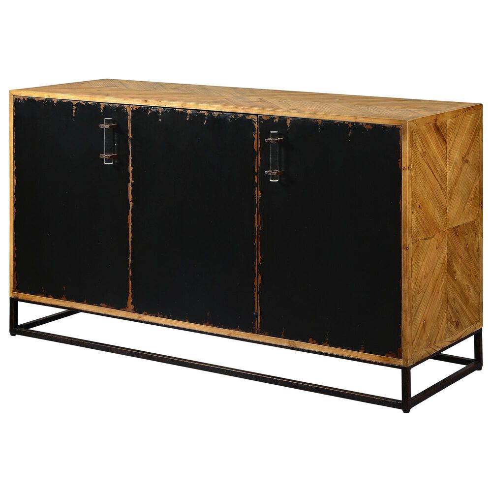 Southern Lighting Pepper Console in Brown and Black Weathered, , large