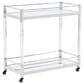 Ashley Chaseton Bar Cart in Chrome-tone, , large