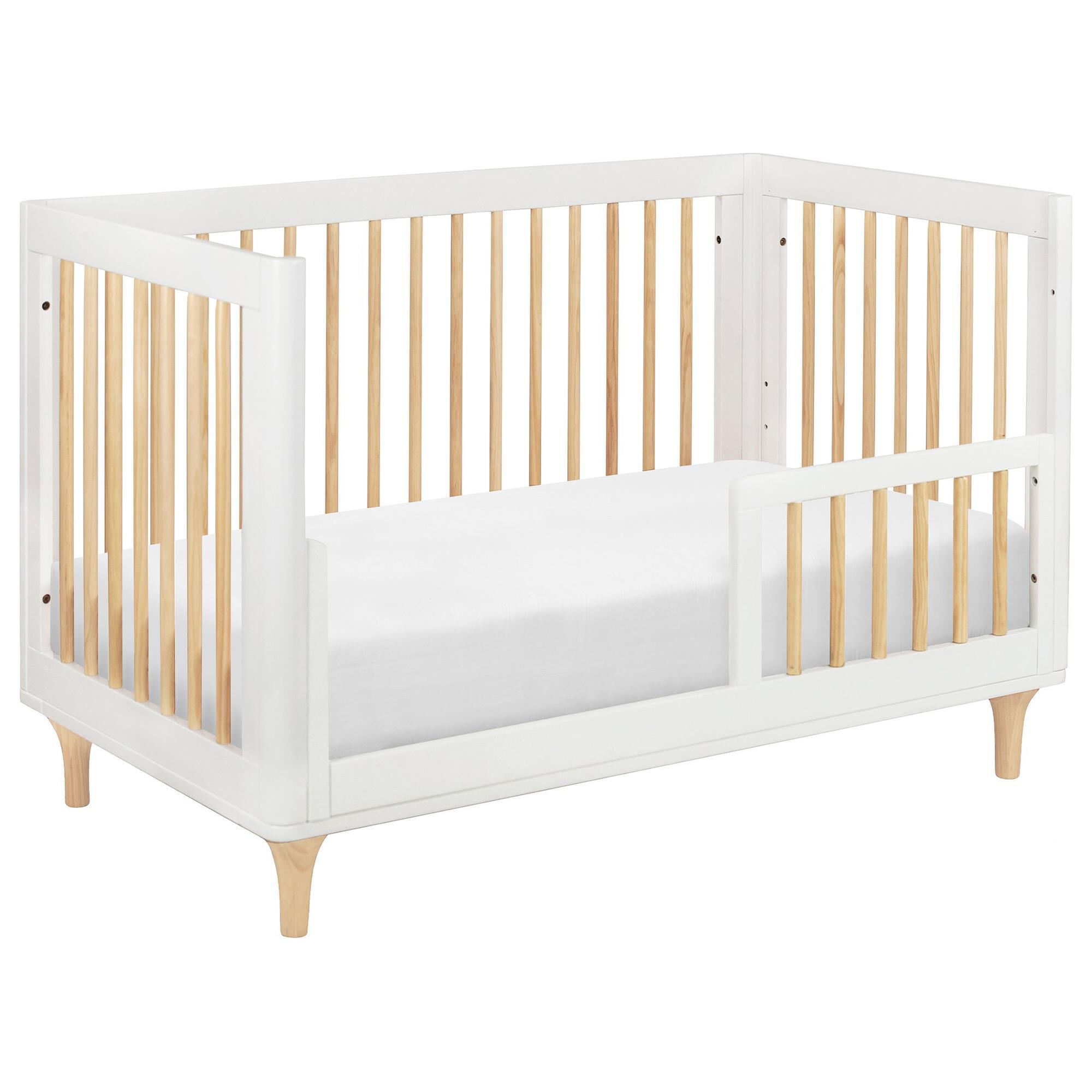White and wood cot clearance