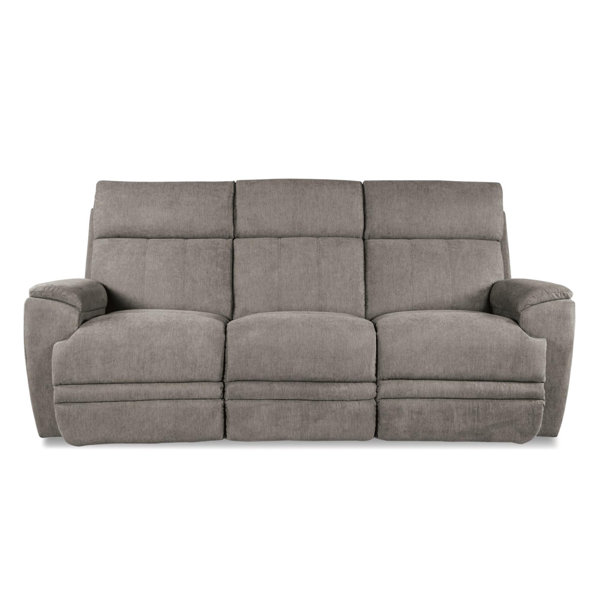 La Z Boy Talladega Manual Reclining Sofa in Granite NFM