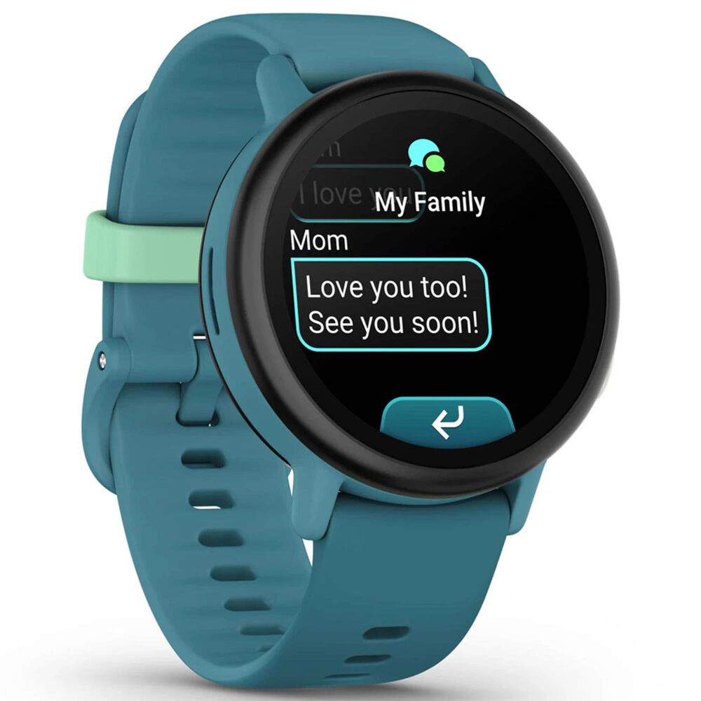 Garmin Bounce 2 Smartwatch 43 mm in Turquoise, , large