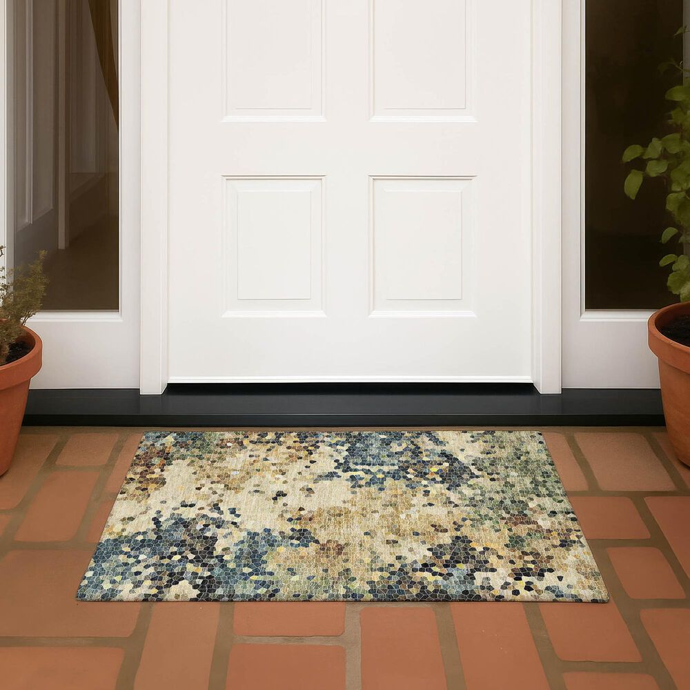 Dalyn Rug Company Lumara Multicolor 1'8" x 2'6" Area Rug, , large